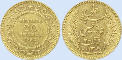 20 Francs 1892